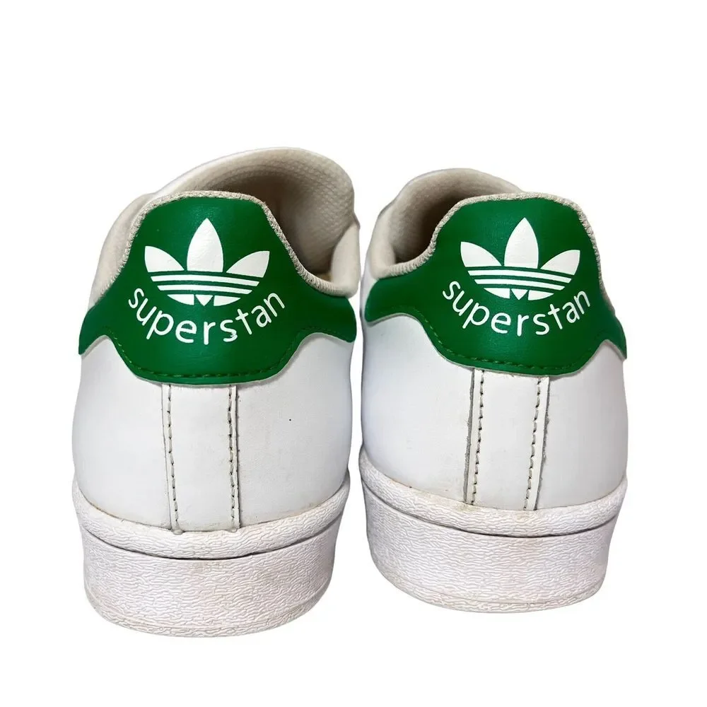 Adidas‎ Superstar Stan Smith Men's Shoes Size 6 Cloud J White Green